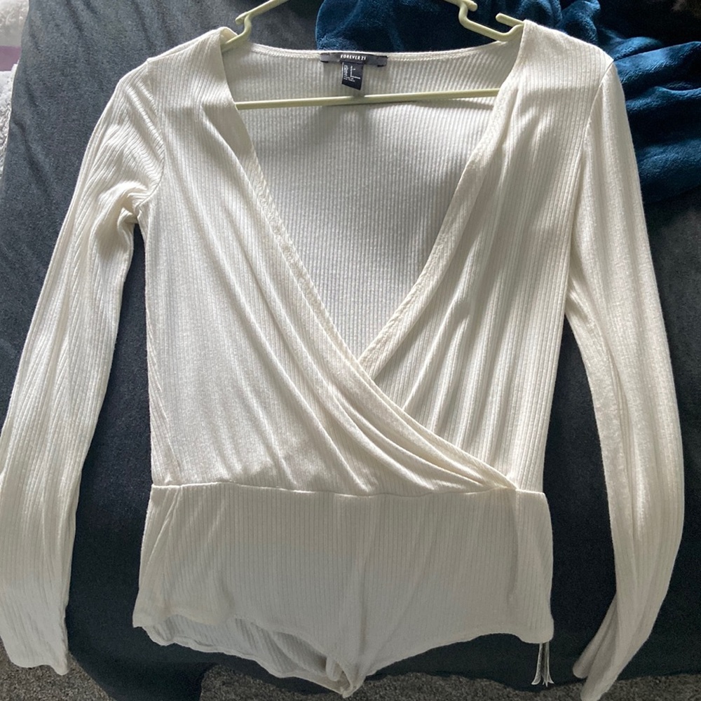 Deep V body suit